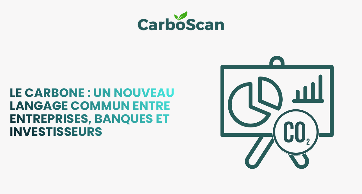 Le carbone : un nouveau langage commun entre entreprises, banques et investisseurs